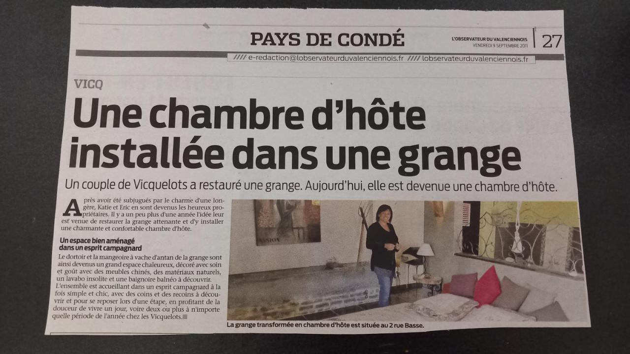 Chambres D Hotes ,Hotel ,Secret D'Une Nuit A Vicq Pres De Onnaing,Avec Piscine Exteriör bild